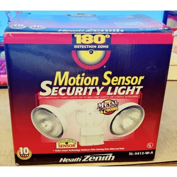 180 Degree 70ft Reach, Motion Activated Security Lights White NEW - Picture 12 of 12